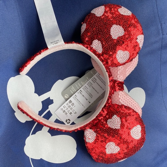 Disney Valentine's Day Minnie Mickey Ears Shanghai - Picture 3 of 4